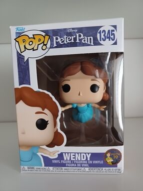 Disney Wendy 1345 From Peter Pan 70th Anniversary Vinyl Figure Funko Pop